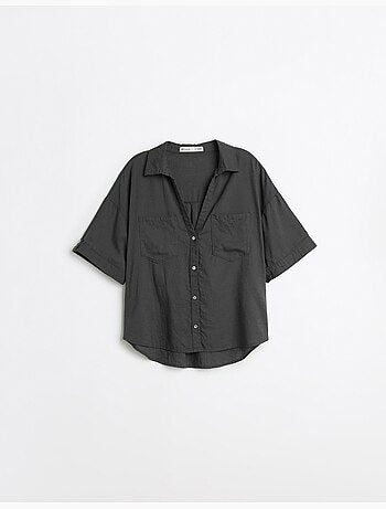 Camisa de lino, MO Fashion