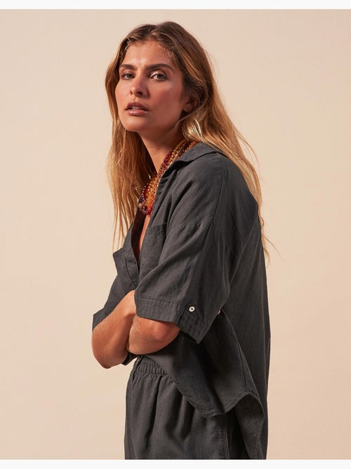 Camisa de lino, MO Fashion - Kiabi