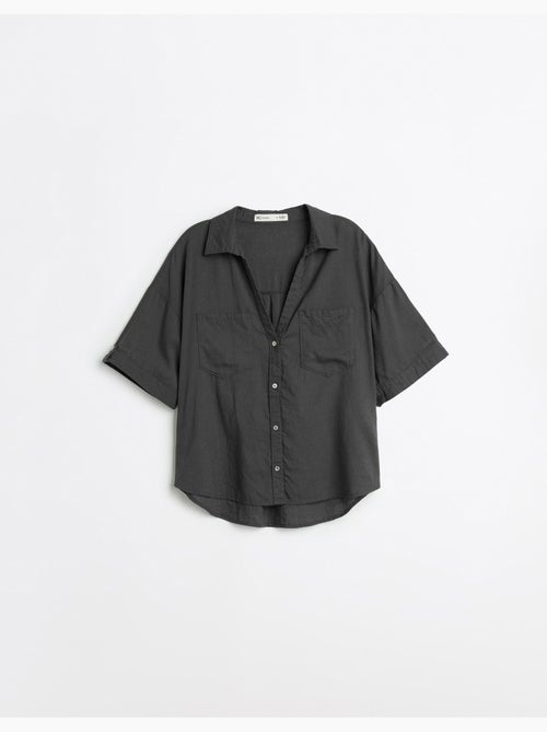 Camisa de lino, MO Fashion - Kiabi