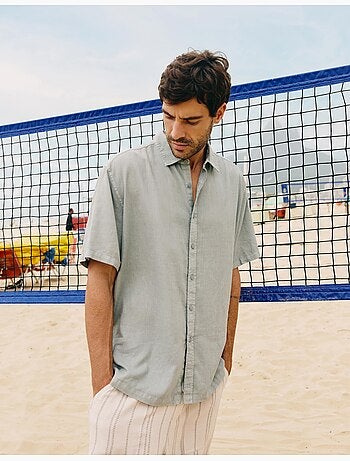 Camisa de lino, MO Fashion