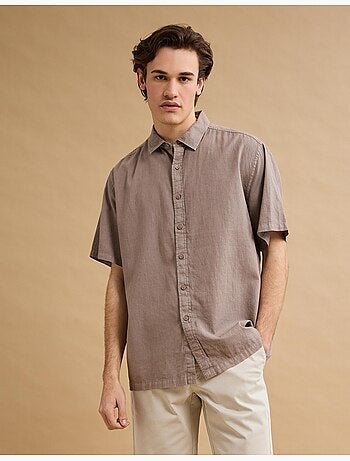 Camisa de lino, MO Fashion