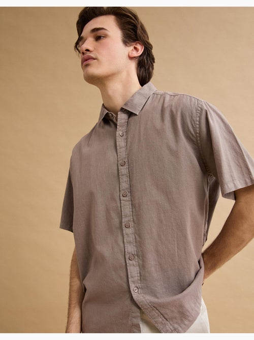Camisa de lino, MO Fashion - Kiabi
