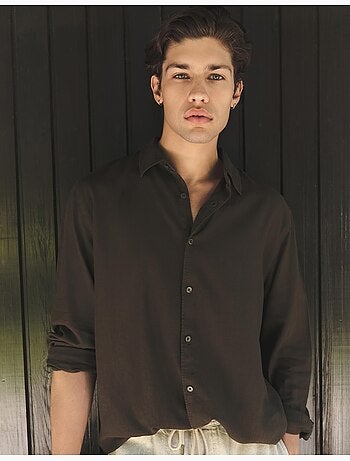 Camisa de lino, MO Fashion