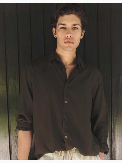 Camisa de lino, MO Fashion - Kiabi