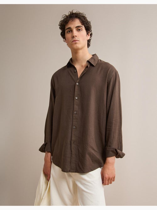 Camisa de lino, MO Fashion - Kiabi