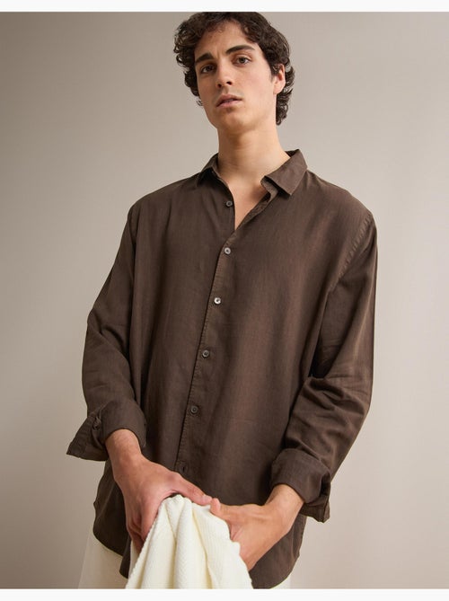 Camisa de lino, MO Fashion - Kiabi
