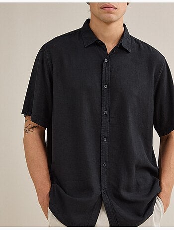 Camisa de lino, mo fashion