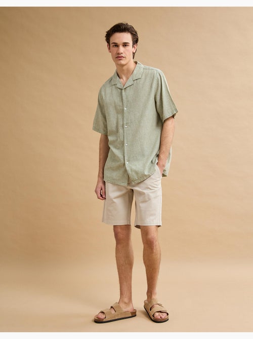 Camisa de lino, MO Fashion - Kiabi