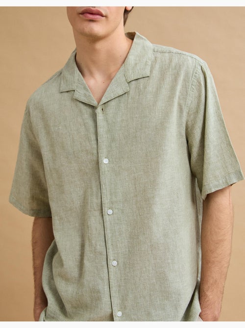 Camisa de lino, MO Fashion - Kiabi