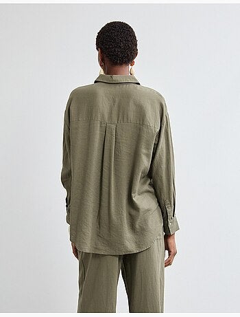 Camisa de lino, MO Fashion