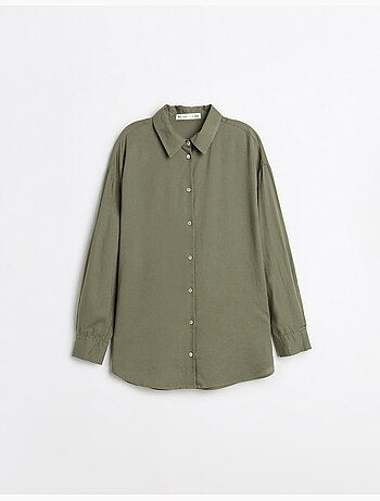 Camisa de lino, MO Fashion