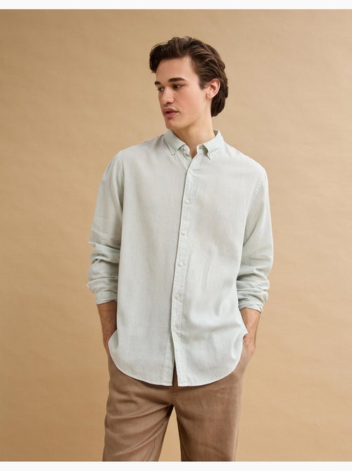 Camisa de lino, MO Fashion - Kiabi