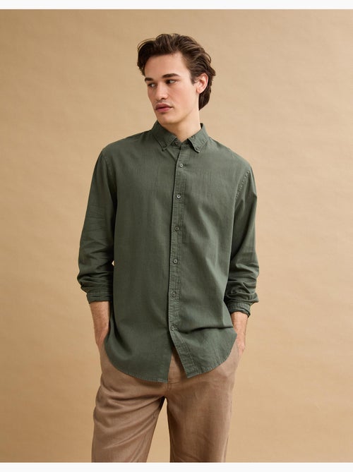 Camisa de lino, MO Fashion - Kiabi