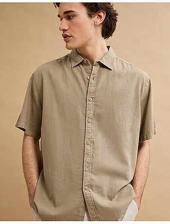 Camisa de lino, MO Fashion