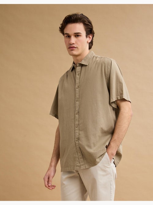 Camisa de lino, MO Fashion - Kiabi