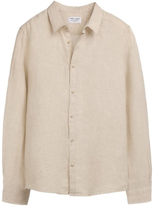 Camisa de lino para hombre teddy smith - Kiabi