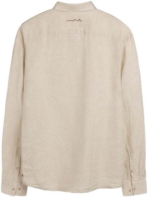 Camisa de lino para hombre teddy smith - Kiabi