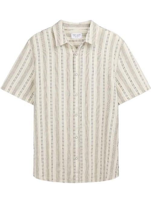 Camisa de Lino para Hombre Teddy Smith - Kiabi Camisa de Lino para Hombre Teddy Smith - Kiabi