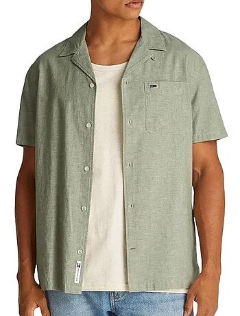 Camisa de Lino Tommy Hilfiger para Hombre - Estilo
