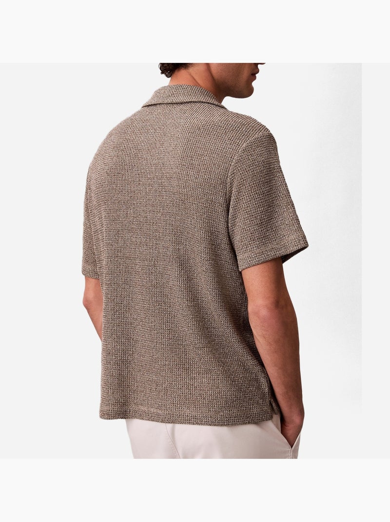 Camisa de manga corta - Calvin Klein Crudo - Kiabi