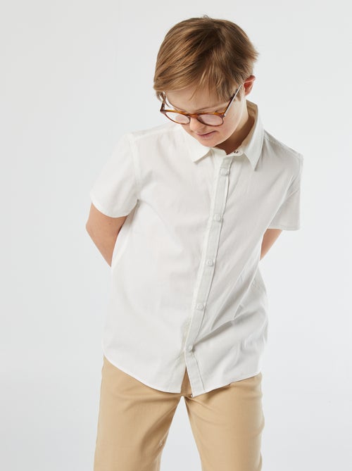 Camisa de manga corta - colección fácil de poner - Kiabi