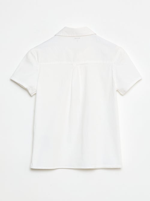 Camisa de manga corta - colección fácil de poner - Kiabi