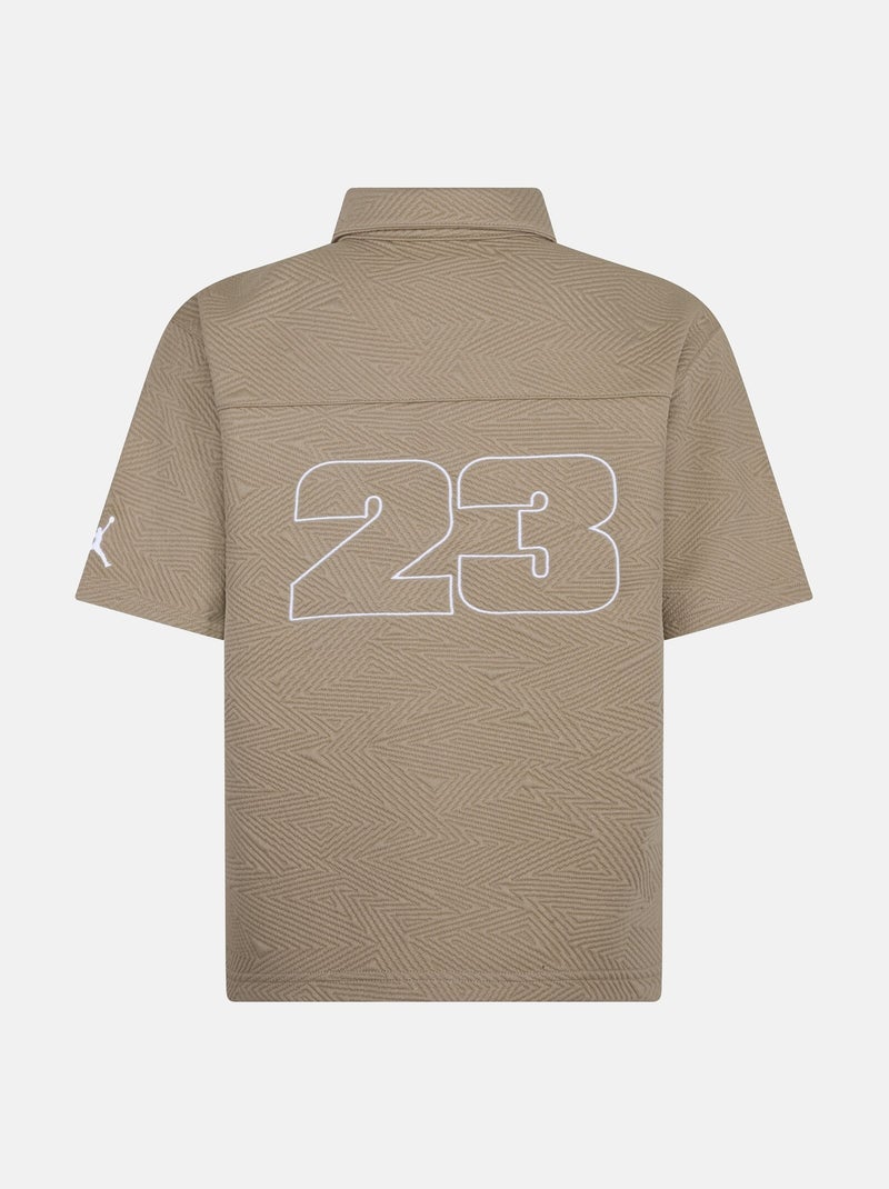 Camisa de manga corta - Jordan Beige - Kiabi
