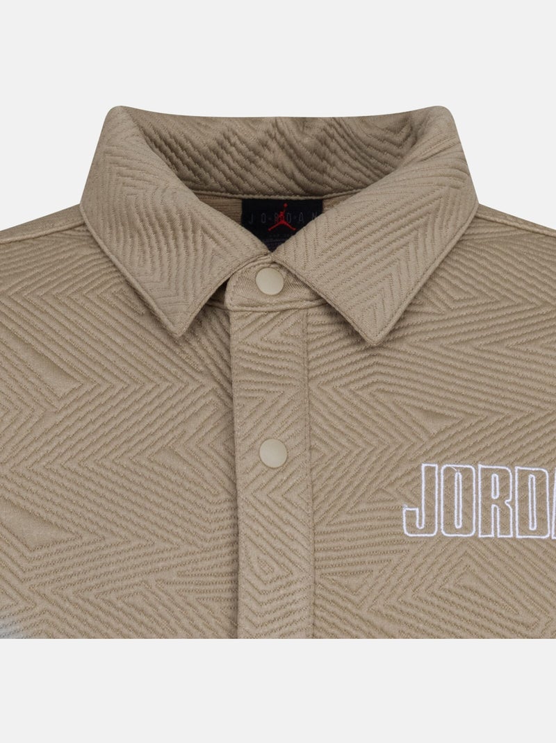 Camisa de manga corta - Jordan Beige - Kiabi