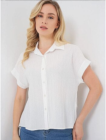 Camisa de manga corta a rayas bdart