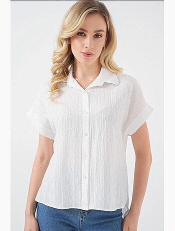 Camisa de manga corta a rayas bdart