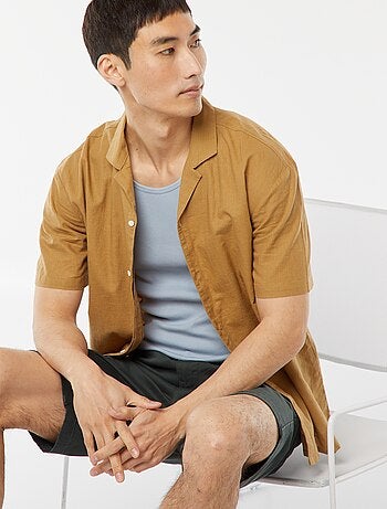 Camisa de manga corta