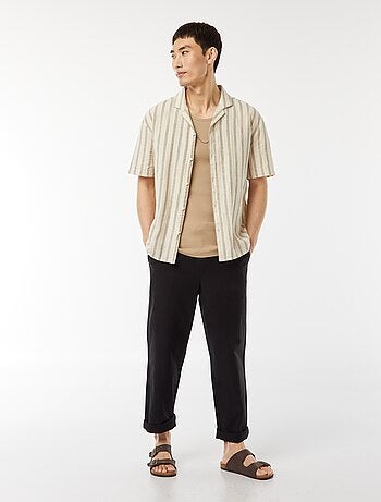 Camisa de manga corta