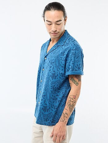 Camisa de manga corta con estampado