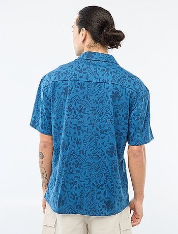 Camisa de manga corta con estampado