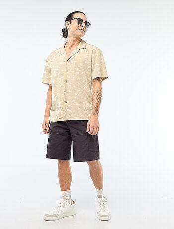 Camisa de manga corta con estampado