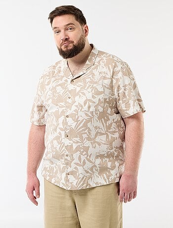 Camisa de manga corta con estampado