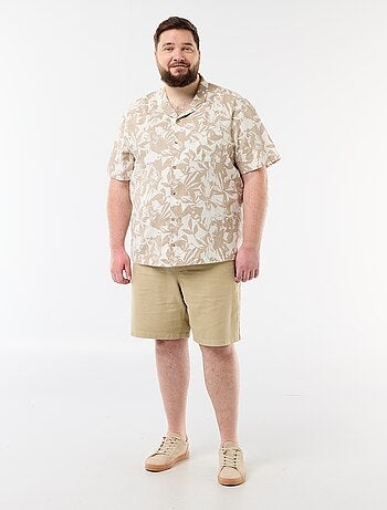 Camisa de manga corta con estampado