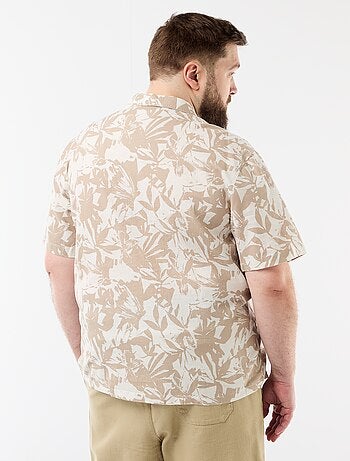 Camisa de manga corta con estampado