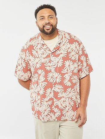 Camisa de manga corta con estampado