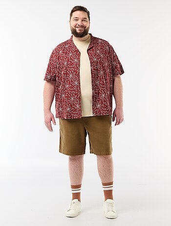 Camisa de manga corta con estampado