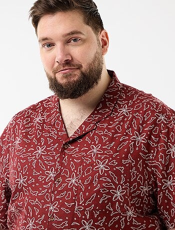 Camisa de manga corta con estampado