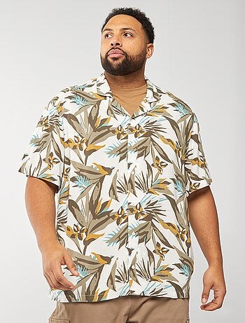 Camisa de manga corta con estampado