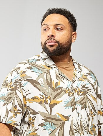 Camisa de manga corta con estampado