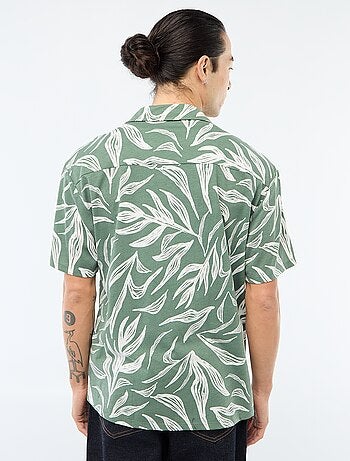 Camisa de manga corta con estampado