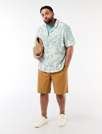 Camisa de manga corta con estampado