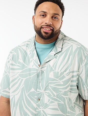 Camisa de manga corta con estampado