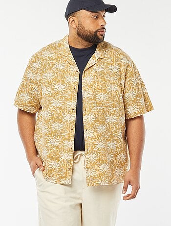Camisa de manga corta con motivo
