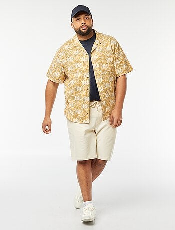 Camisa de manga corta con motivo