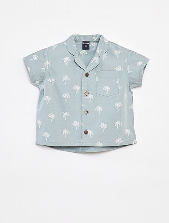 Camisa de manga corta con motivo