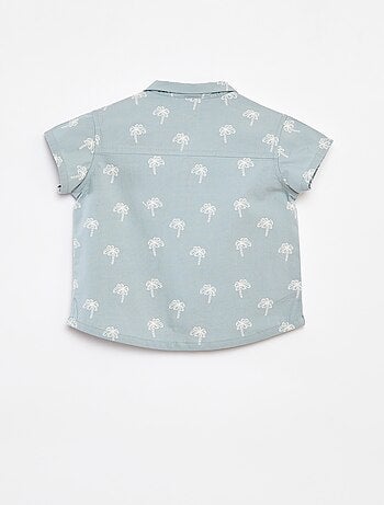 Camisa de manga corta con motivo